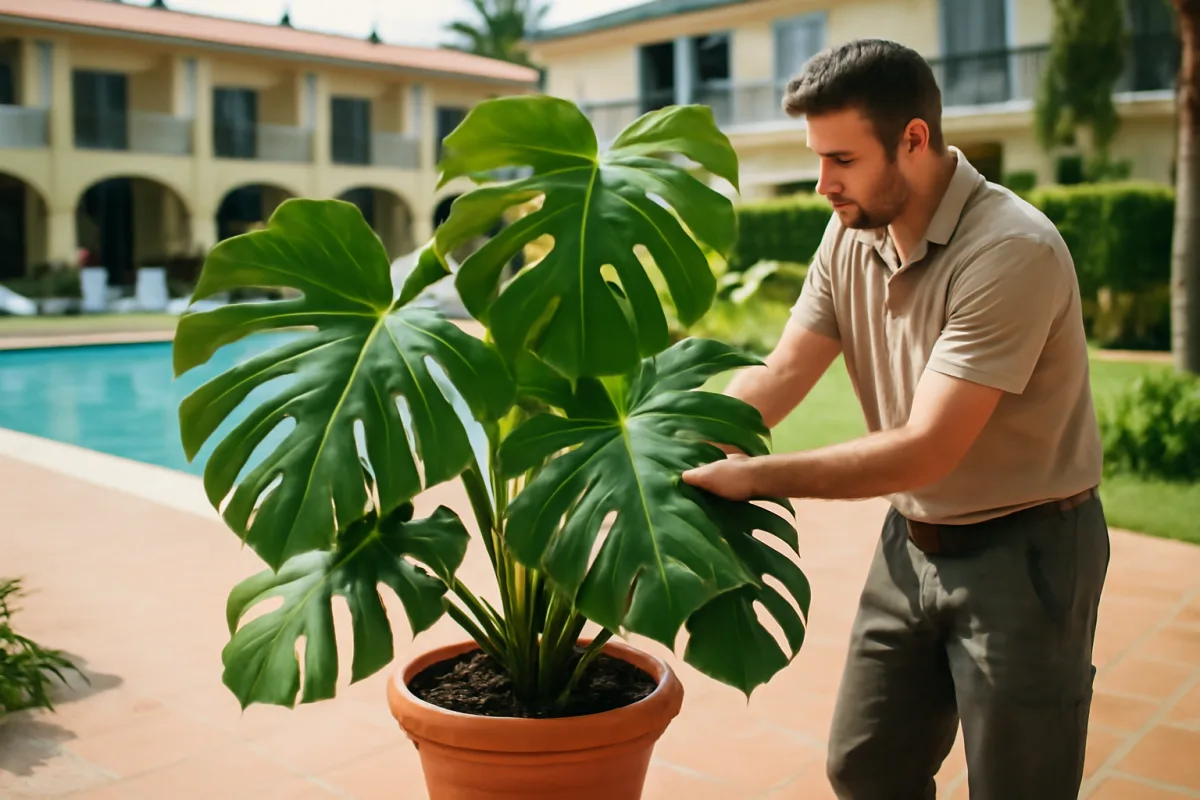 Monstera: il metodo per avere foglie grandi e brillanti