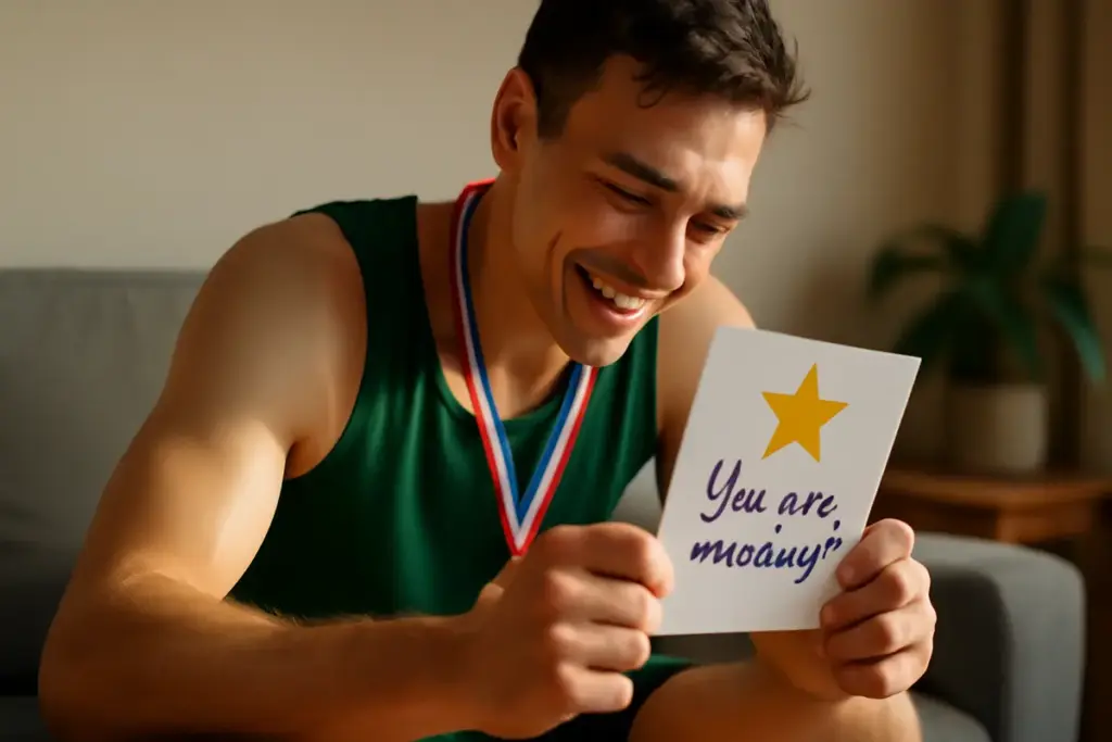 Congratulazioni per vittorie sportive: le dediche che motivano davvero l’atleta
