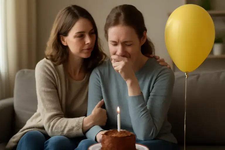 Frasi di compleanno per chi attraversa un momento difficile: comfort senza retorica