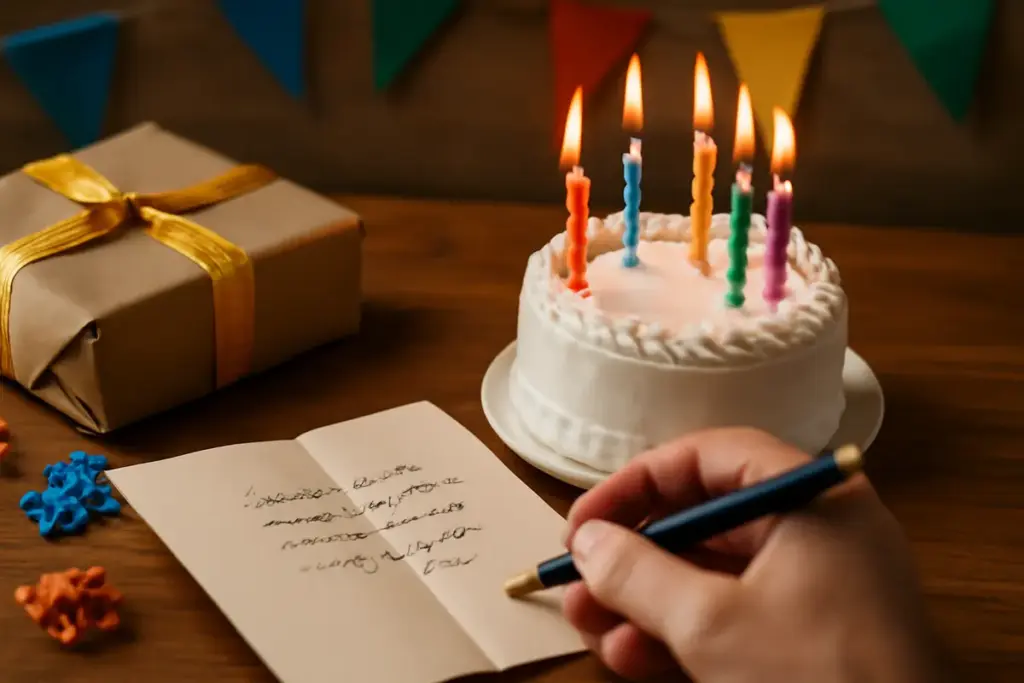 Auguri di compleanno in rima: la struttura facile che pochi scelgono e colpisce sempre